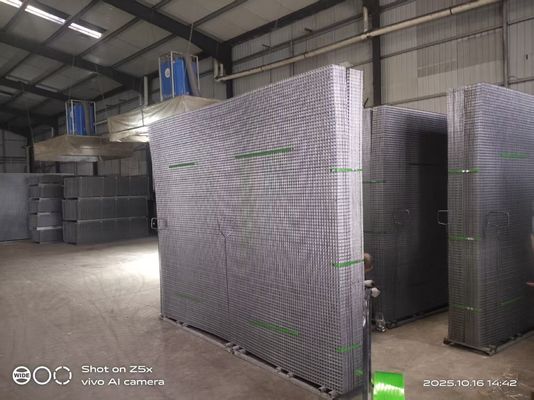 Durable Construction Welded Wire Mesh Panel Zinc Coated