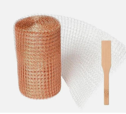 Copper Mesh 5inch x 32feet Rustproof Copper Mesh Roll for Preventing Rodent