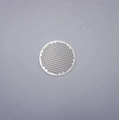 Etched Circular Hole Microporous Plate Stainless Steel Mesh Disk Coffee Filter