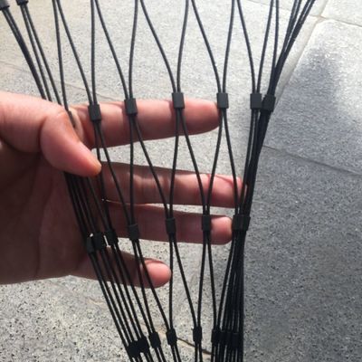 Ferrule Type Stainless Steel 316 Rope Mesh For Balustrade