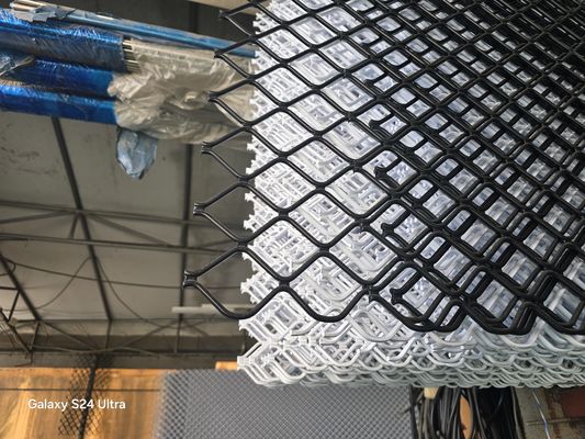 Heavy Duty Diamond Expanded Metal Mesh Decorative Aluminum Spray Paint 4 X 8