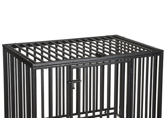 Metal Folding Foldable Pet Dog House With Removable Tray