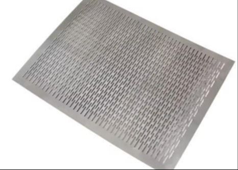 Slot Hole Perforated Sheet With Higher Filterability Mesh 3 15 Mm Hole Shape Slot
