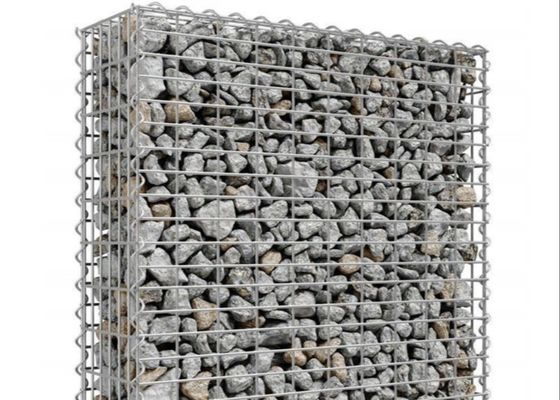 2.7mm Diameter Hexagonal Wire Mesh Woven Gabion Baskets