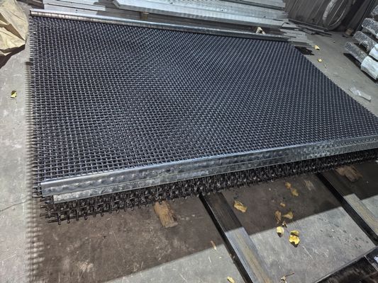 High Carbon Steel Vibrating Crimped Woven Wire Mesh