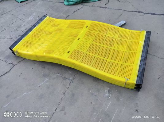 Drum Scrubber Mill Polyurethane Rubber Trommel Screen Panels PU Urethane Trommel Screens