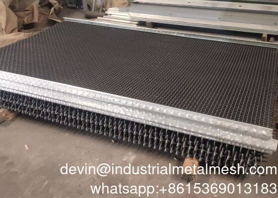 High Carbon Steel Vibrating Crimped Woven Wire Mesh