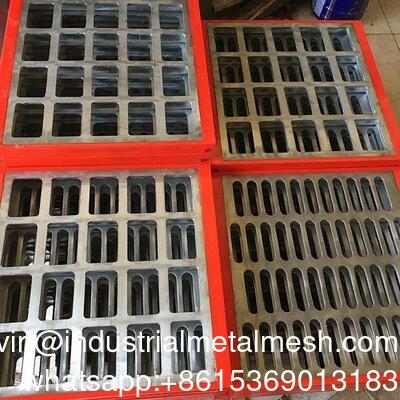High Performance Dewatering Screens Polyurethane Edged Screen Panels for Screening Sand and Minerals