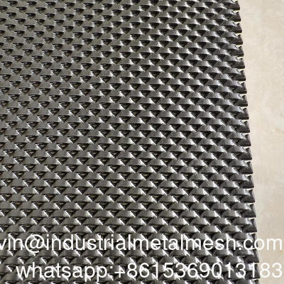 One Way Privacy Mesh Expanded Aluminum Metal Plate DVA Mesh Screen