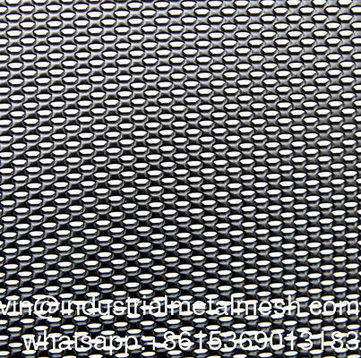 Heavy Duty DVA Mesh Black Color Aluminum One Way Vision Expanded Metal Mesh Sheet
