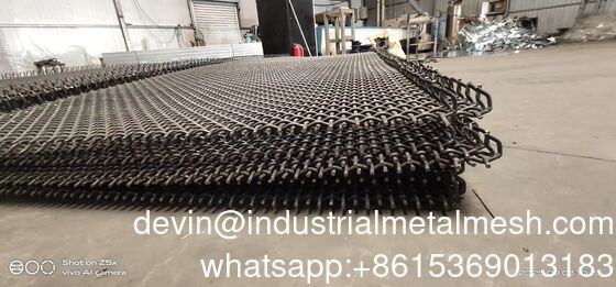 Heavy Duty Crimp Wire Screens Mesh For Vibrating Screen