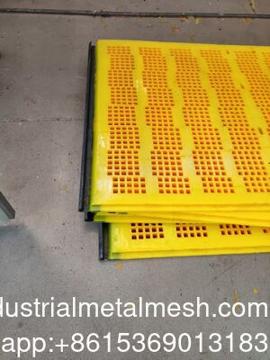 60A 305*305mm Washing Coal PU Screen Panel