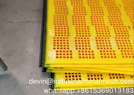 Durable Mining Industrial Pu Screen Panel Easy To Transport Storage