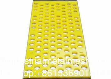 No Pegging Or Blinding Polyurethane Mining Screen Mesh Specially For Dewatering