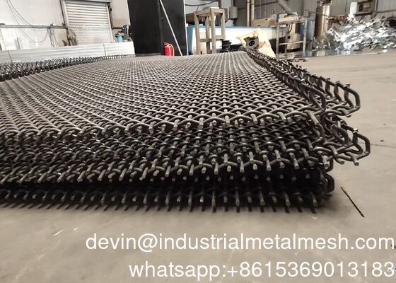 Heavy Duty Crimp Wire Screens Mesh For Vibrating Screen