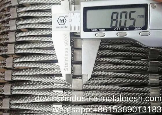Decoration X-Tend Stainless Steel Rope Zoo Animal Diamond Mesh Net Fence