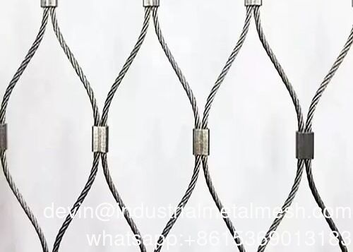 Plants Climbing Zoo Garden Protective Wire Rope Ferrules Knotted Cable Rope Mesh