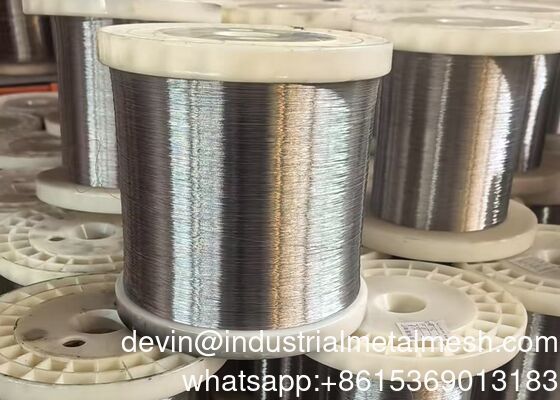 AISI 410 430 Stainless Steel Wire 0.7mm 0.13mm for Making Scourer