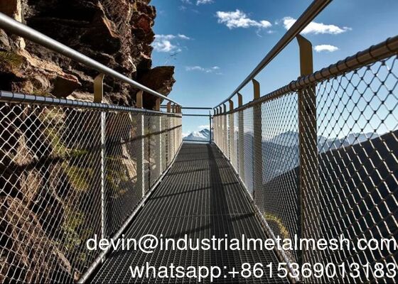 Stainless Steel Zoo Animal Wire Rope Mesh for Birds Aviary Enclosure