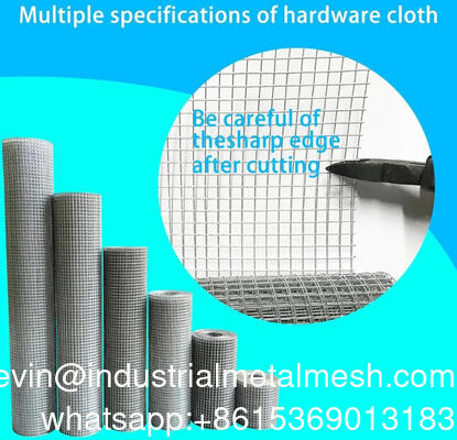 Galvanized or PVC Coated Iron Welded Wire Mesh