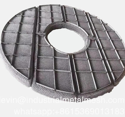 Demister 304 Stainless Steel Wire Mesh PP Air Demister Filter Mesh Pad for Gas Scrubber