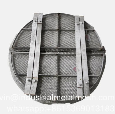 Demister 304 Stainless Steel Wire Mesh PP Air Demister Filter Mesh Pad for Gas Scrubber
