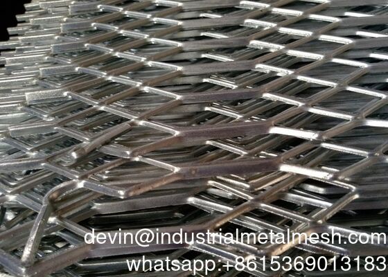 Heavy Duty Galvanized Mild Steel Expanded Metal Mesh Sheet