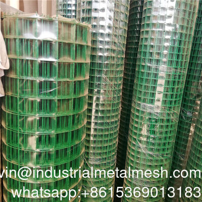Galvanized Wire Mesh 1.5m X 25m Silvery Welded Wire Mesh Roll