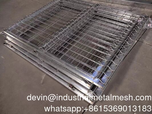8FT X 4FT Galvanized PVC Coated Welded Wire Mesh Fence Panels for Farming Fence