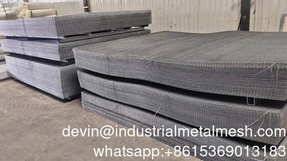 Factory Price 50X50 mm 75 X 75mm 100 X 100mm Galvanized Cattle Welded Wire Mesh Panels