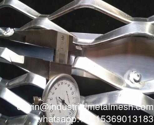 10mm X 7mm Mild Steel Expanded Metal Sheet with 2mm Thick