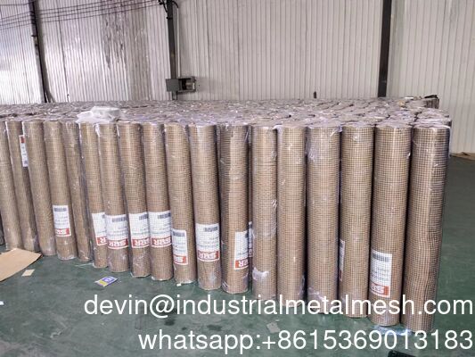 Cloth 1"X2" Galvanized Welded Wire Mesh Roll