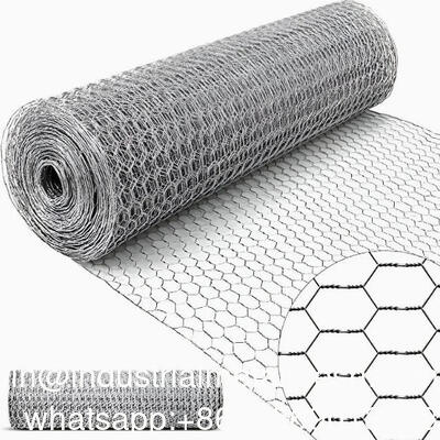 1" Hole Galvanized Hexagonal Wire Mesh Is Firm in Structure