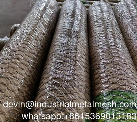 Factory Galvanized PVC Coated Hexagonal Wire Fence Chicken Net Hexagonal Wire Mesh for Fencing Wire Mesh