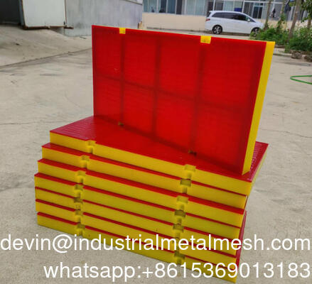 Customized 305X610mm Dewatering PU Screen Mesh for Sale