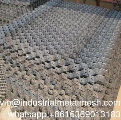 Stainless Steel 309 Hex-mesh Refractory Anchor | Lance Tabs