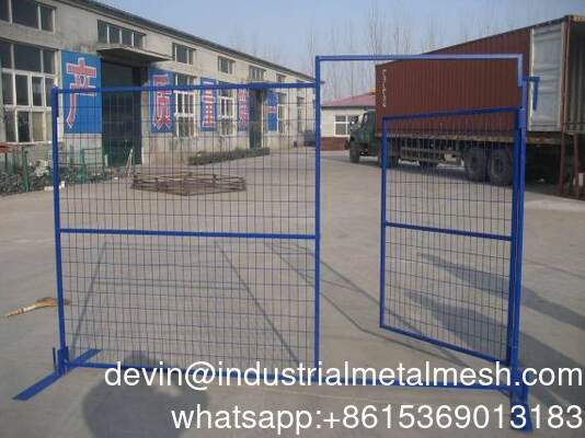 1.8m x 2.9m Canada Construction 3mm Pvc Temporary Fence Panels