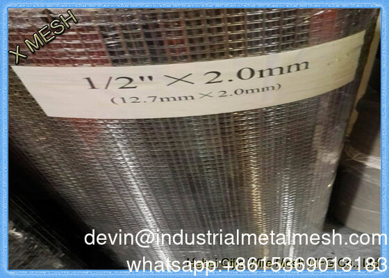 304 Stainless Steel Welded Wire Mesh, 1/2 inch Hardware Cloth, Chicken Wire Mesh