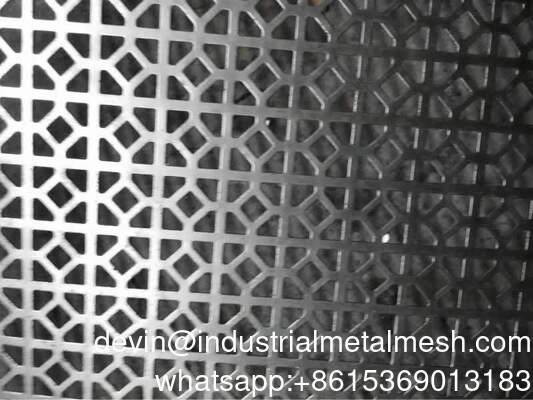 Free Sample Custom Perforated Sheet Metal Type for Building Facade
