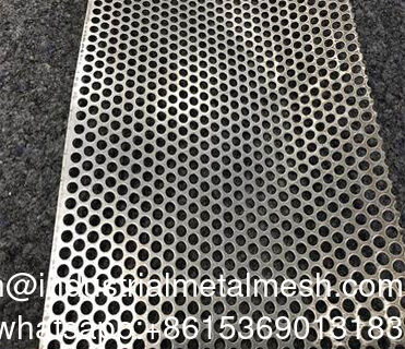 Factory Price Custom Hole 304 316L Stainless Steel Perforated Metal Sheet for Fence Panels