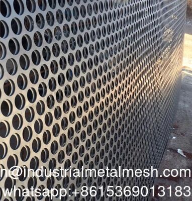 Round Hole Slotted Perforated Aluminum Stainless Galvanized Metal Mesh Panel Hot Sale in Egypt