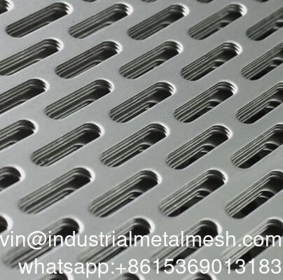 304 316 Stainless Round Hole Punching Perforated Steel Metal