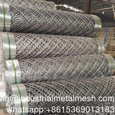 Safety Powder Coating Welded Razor Wire Mesh Razor Mesh Fence