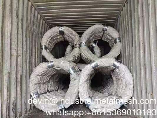 Hot Dipped Galvanized Cross Type Concertina Razor Barbed Wire
