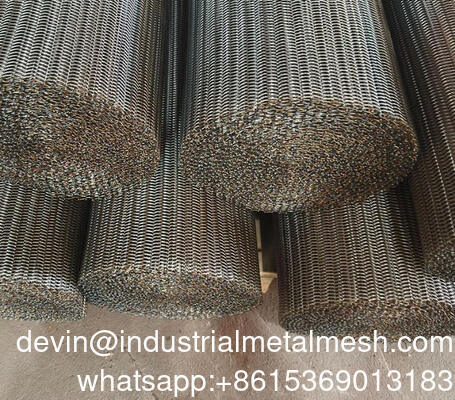 Stainless Steel Chain Link Conveyor Belt/Stainless Steel Mesh Belt Conveyor