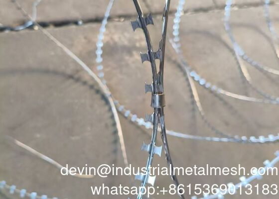 High Security Anti-Climb Welded Razor Wire Mesh