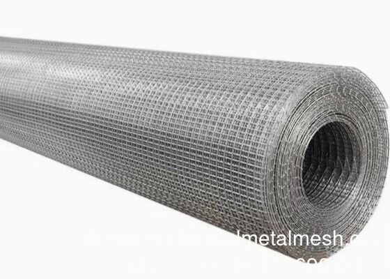 Carbon Steel Welded Wire Mesh - 4" X 4" Square Opening (0.25" Diameter)