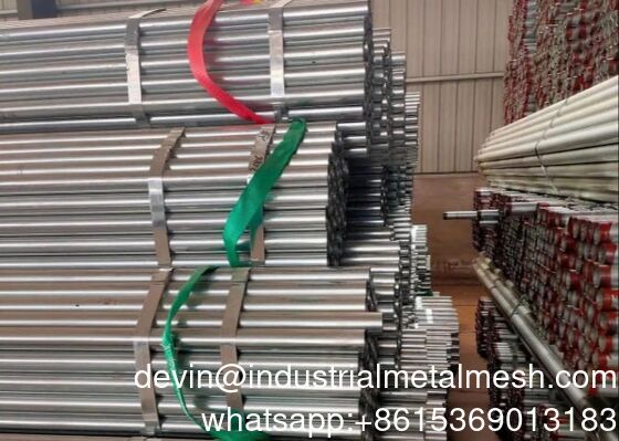 ASTM A53 Z40 Z90 Z120 Hot Dipped Galvanized Pipe Gi Pipe Pre Galvanized Steel Pip for Construction