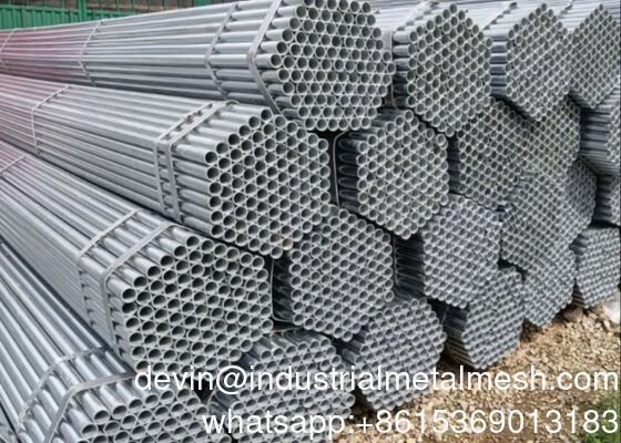 High Durability Zinc Coated Tubes Galvanized Steel Round Tube Square Tube