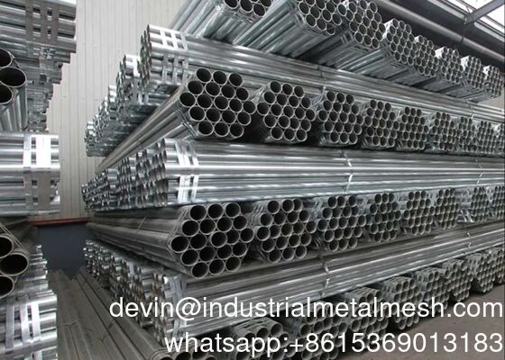 Hot Dipped Galvanized Seamless Welded Steel Pipe Gi Hollow Round Pipe ERW